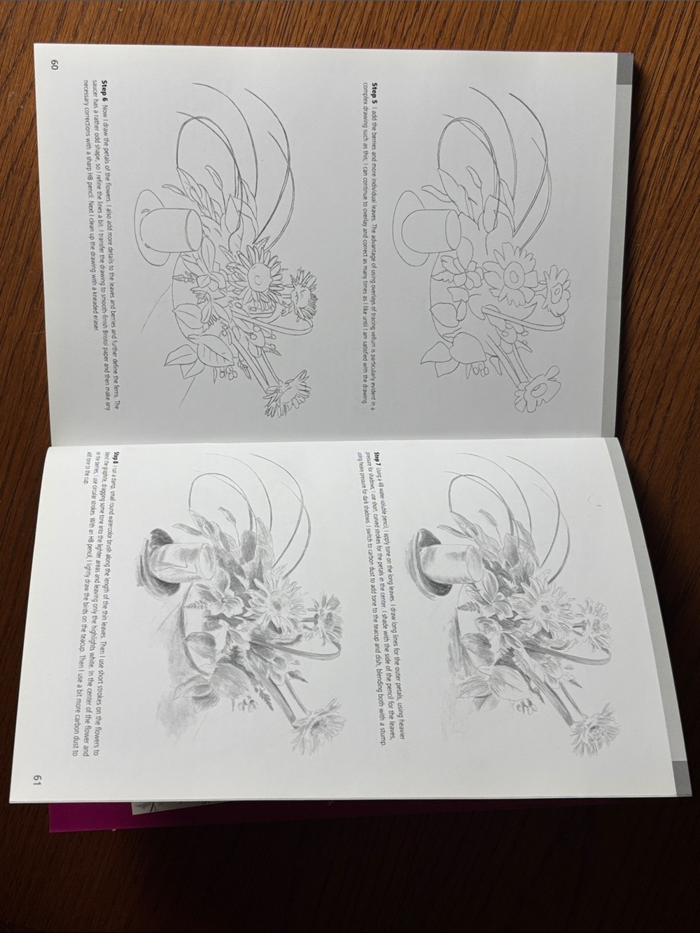 Flowers & Botanicals Drawing Tutorials Book by Walter Foster - Picture 3 of 4